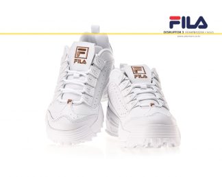 FILA DISRUPTOR 3 WHITEGOLD- FS1HTB1221X_WGO (ORIGINAL)